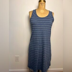 Mountain Khakis striped pullover knee length dress size small